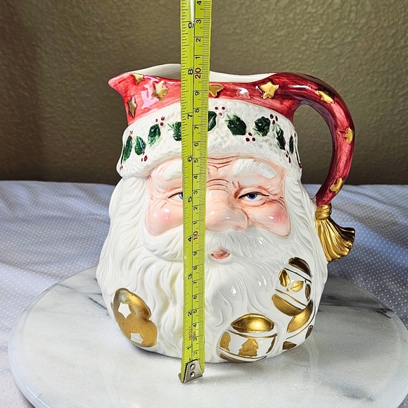 World Bazaar Inc Santa Claus Milk Pitcher - Picture 8 of 11